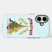Coques Case-Mate iPhone Lumière de Noël (Verso (horizontal))
