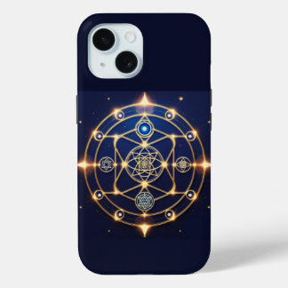 Coque Pour iPhone 15 Lumière Divine – 5 : Énergie Universelle Illuminée