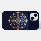 Coques Case-Mate iPhone Lumière Divine – 5 : Énergie Universelle Illuminée (Verso (horizontal))