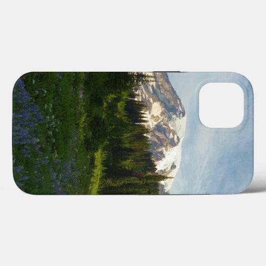 Coques Case-Mate iPhone Lumière du matin du Mont Rainier (Verso (horizontal))