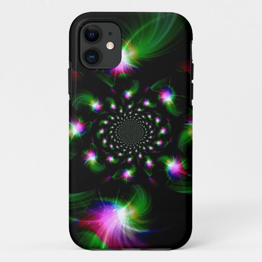 Coques Case-Mate iPhone Lumière fractale Abstraite (Dos)
