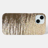 Coques Case-Mate iPhone Lumière sur l'eau | Reflets dorés Art abstrait (Verso (horizontal))