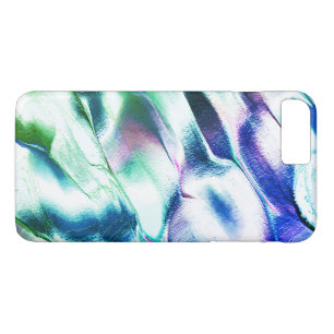 Case-Mate iPhone Case Lumière taillée à partir de métal mat, vert à bleu