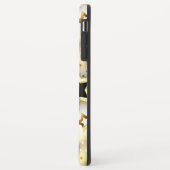 Coques Case-Mate iPhone Lumière transparente avec étoiles or (Dos/Gauche)
