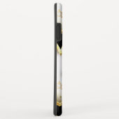 Coques Case-Mate iPhone Lumière transparente avec étoiles or (Dos/Droite)