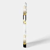 Coques Case-Mate iPhone Lumière transparente avec étoiles or (Verso / Droite)