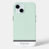 Coques Case-Mate iPhone Lumière vert En vichy personnalisé Samsung (Verso)