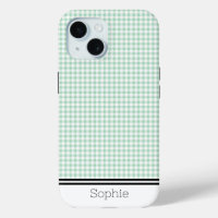 Lumière vert En vichy personnalisé Samsung