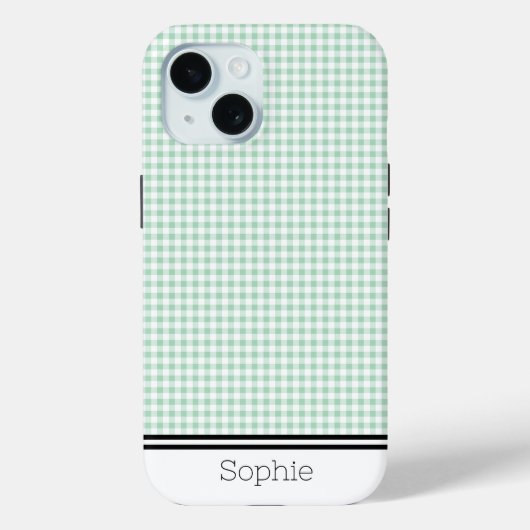 Coques Case-Mate iPhone Lumière vert En vichy personnalisé Samsung (Verso)