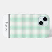 Coques Case-Mate iPhone Lumière vert En vichy personnalisé Samsung (Verso (horizontal))