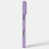 Coques Case-Mate iPhone Lumière violet Monogrammes Nom Cool Fête cadeau Fa (Verso / Droite)