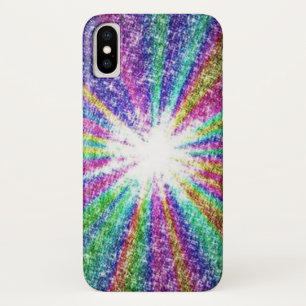 Case-Mate iPhone Case Lumières arc-en-ciel chatoyantes "Apple iPhone X".