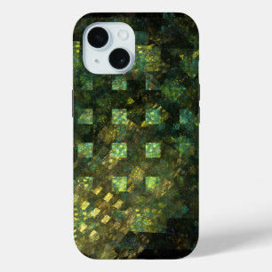 Coque Pour iPhone 15 Lumières dans la ville Art Abstrait