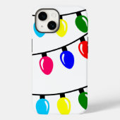 Coques Case-Mate iPhone Lumières de Noël (Verso)