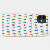 Coques Case-Mate iPhone Lumières de Noël (Dos (Horizontal))