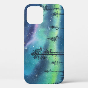 Case-Mate iPhone Case Lumières du Nord, aquarelle