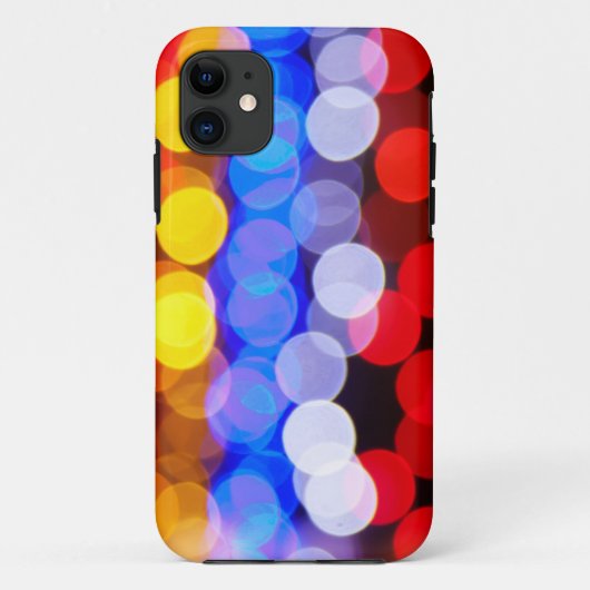 Coques Case-Mate iPhone Lumières Floues Colorées (Dos)
