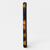 Coques Case-Mate iPhone Lumières floues orange vert et jaune (Dos/Gauche)