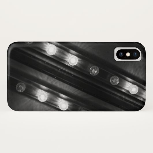 Coques Case-Mate iPhone Luminaires noir et blanc (Dos (Horizontal))