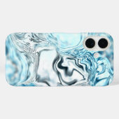 Coques Case-Mate iPhone Luminance bleue (Verso (horizontal))