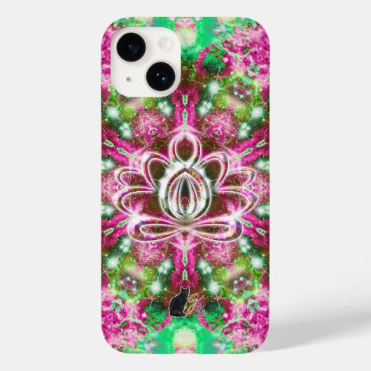 Coques Case-Mate iPhone Lumineuse Zen Lotus (Verso)