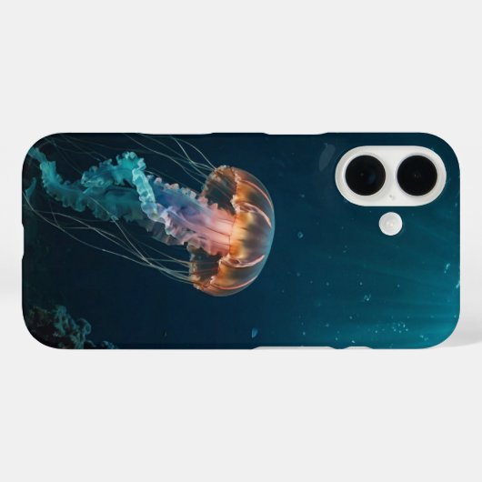 Coques Case-Mate iPhone Luminosité d'abysse (Verso (horizontal))