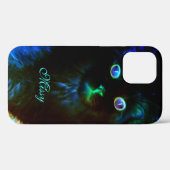 Coques Case-Mate iPhone Luminosité Dans Le Chat Sombre (Verso (horizontal))