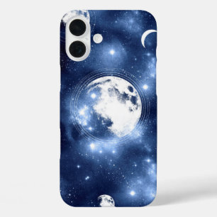 Coques iPhone 16 Plus Luminosité de la lune   Phases de la lune dans les