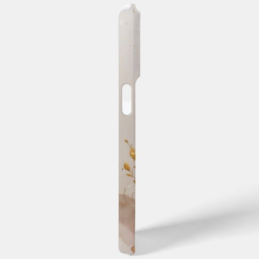 Coques Case-Mate iPhone Luminosité en quartz rose (Verso / Droite)