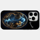 Coques Case-Mate iPhone Luminosité Éthérée D'Aigle D'Une Pleine lune (Verso (horizontal))