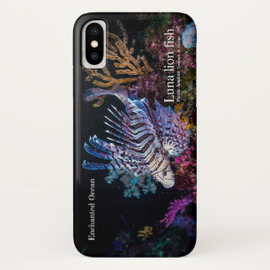 Coque Case-Mate Pour iPhone Luna lion fish, Pterois lunulata,