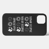 Coques Case-Mate iPhone Lunaire Eclipse Solaire Eclipse Apocalypse Espace (Verso (horizontal))