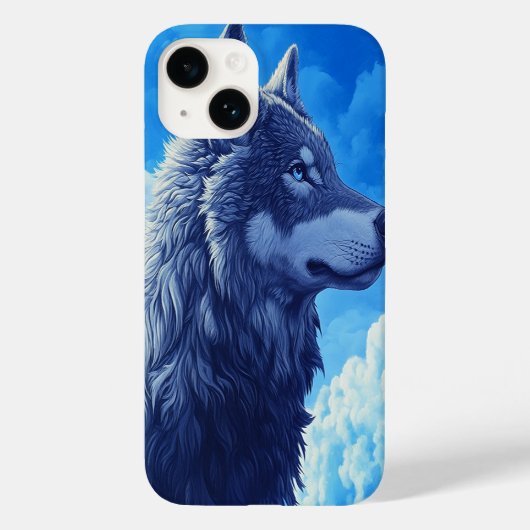 Coques Case-Mate iPhone 🐺 Lunar Howl iPhone Case (Verso)