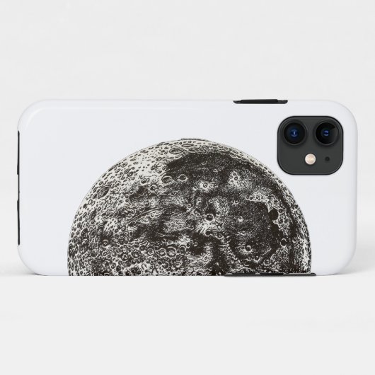 Coques Case-Mate iPhone Lune (Dos (Horizontal))