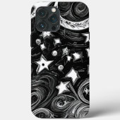 Coques Case-Mate iPhone Lune Abstraite Et Étoiles (Verso)