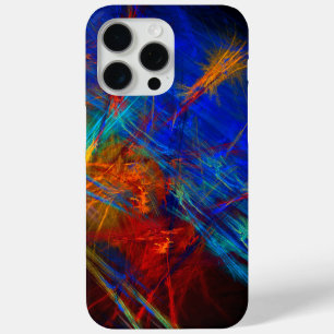 Coque iPhone 15 Pro Max Lune Bleue - Magnifique Et Mystérieuse