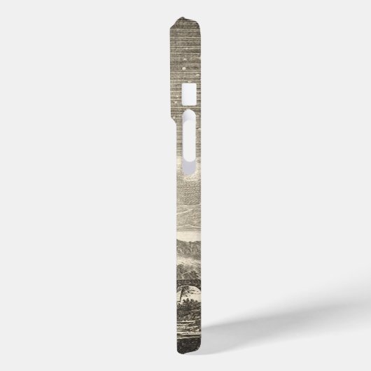 Coques Case-Mate iPhone Lune d'époque de la Renaissance par Allain Mallet (Verso / Gauche)