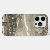 Coques Case-Mate iPhone Lune d'époque de la Renaissance par Allain Mallet (Verso (horizontal))
