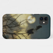 Coques Case-Mate iPhone Lune éffrayante (Dos (Horizontal))
