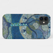 Coques Case-Mate iPhone Lune en fleur (peinture) (Dos (Horizontal))