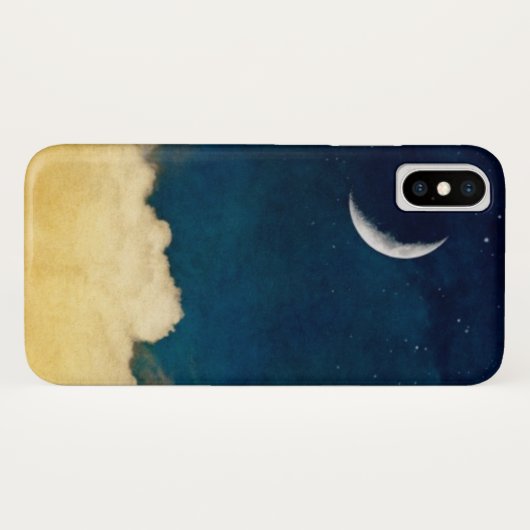 Coques Case-Mate iPhone Lune et Cloudscape (Dos (Horizontal))