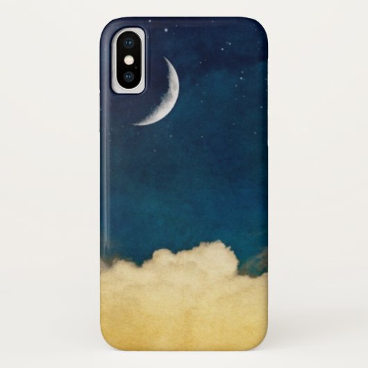 Coques Case-Mate iPhone Lune et Cloudscape (Dos)