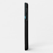 Coques Case-Mate iPhone Lune et étoiles brillantes nocturnes (Dos/Gauche)