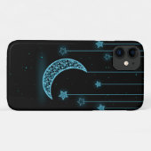 Coques Case-Mate iPhone Lune et étoiles brillantes nocturnes (Dos (Horizontal))