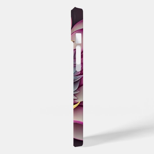 Coques Case-Mate iPhone Lune et étoiles Lotus Fleur Création (Verso / Gauche)