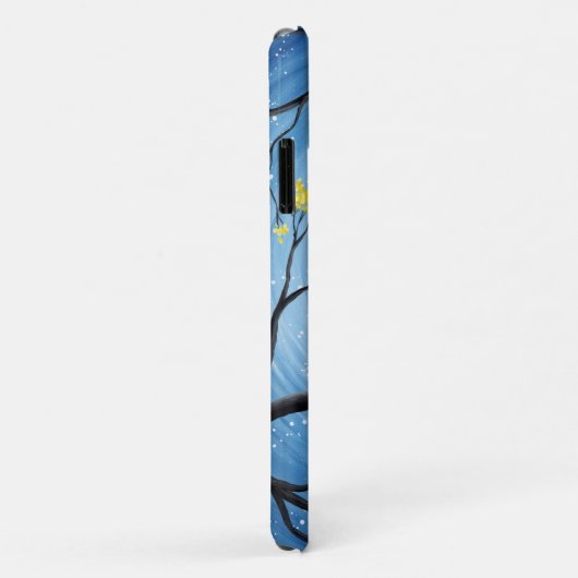 Coques Case-Mate iPhone Lune lunaire avec chats | Ajouter un nom (Dos/Droite)
