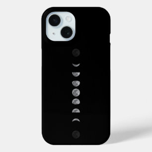 Coque Pour iPhone 15 Lune lunaire Phases céleste