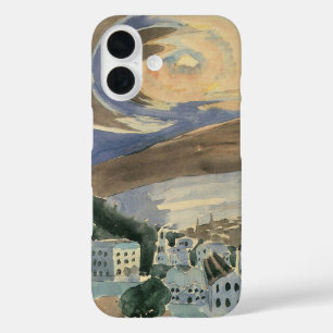 Coques iPhone 16 Lune sur Barcelone par Walter Gramatte