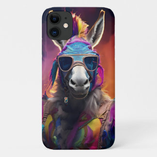 Case-Mate iPhone Case Lunettes bleues Funky Donkey
