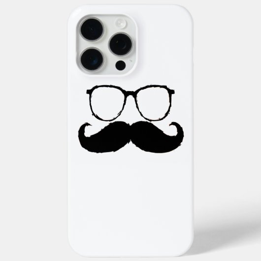 Coques Case-Mate iPhone Lunettes de moustache amusantes 3 (Verso)